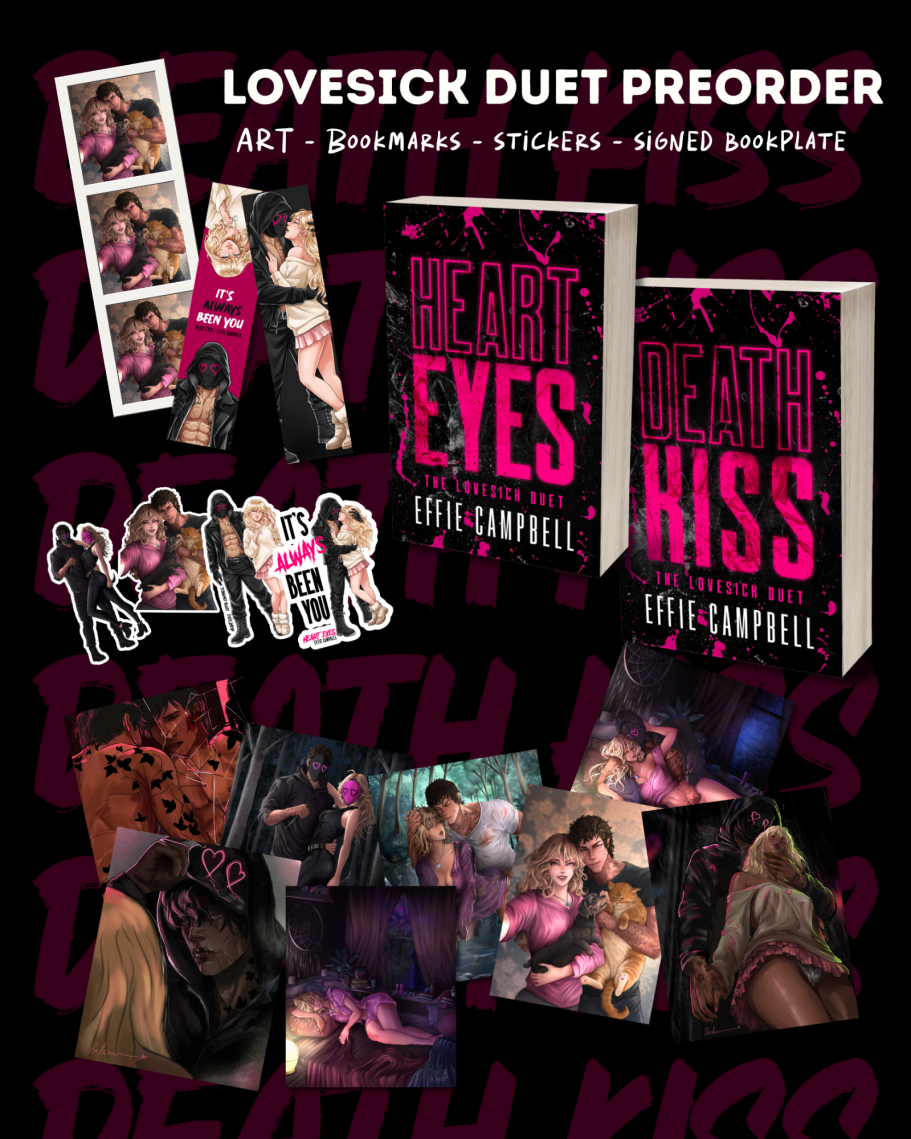 [Pre-Order + Incentives] Death Kiss by Effie Campbell