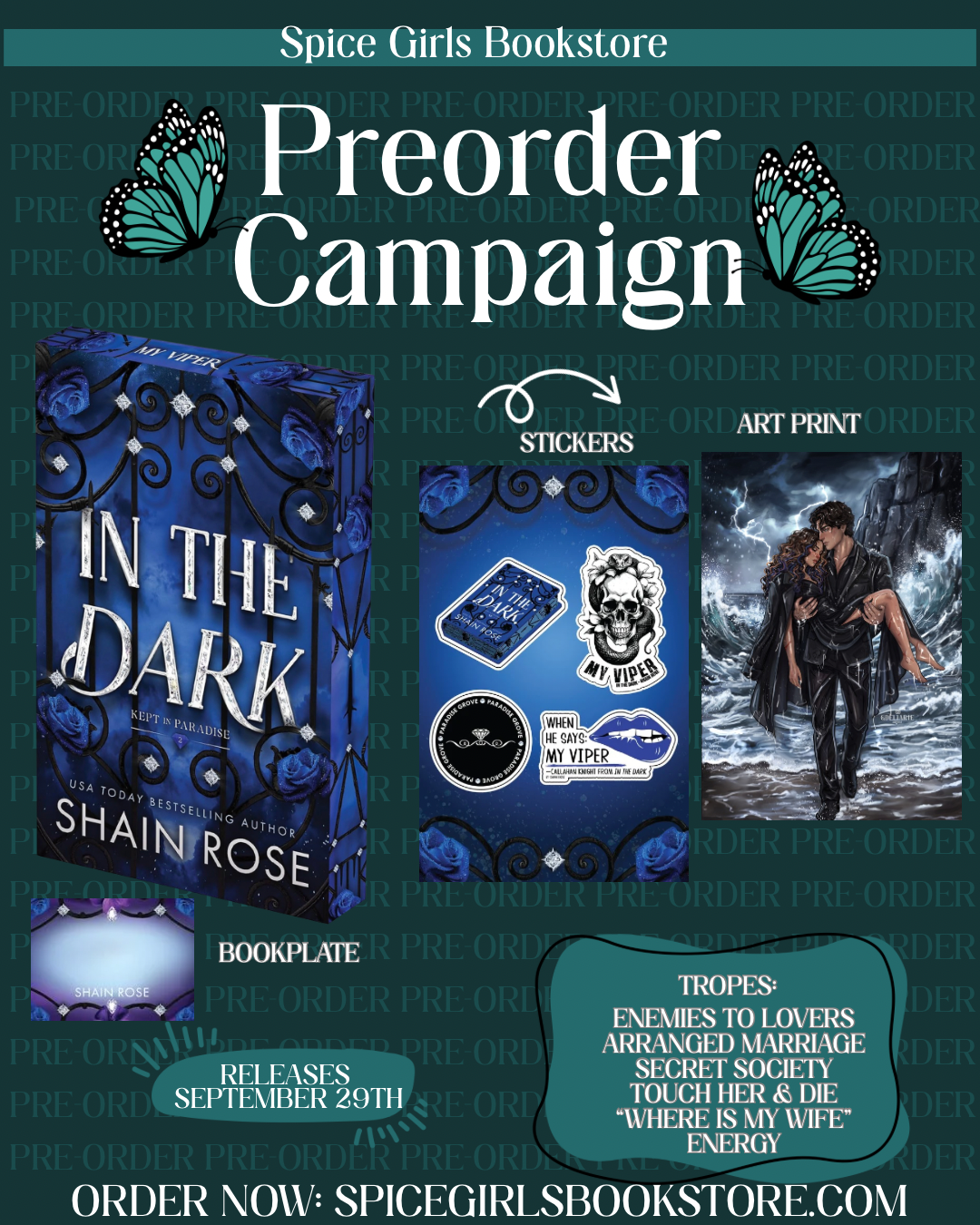 [Pre-Order + Incentives] In The Dark by Shain Rose (Deluxe Limited Edition)