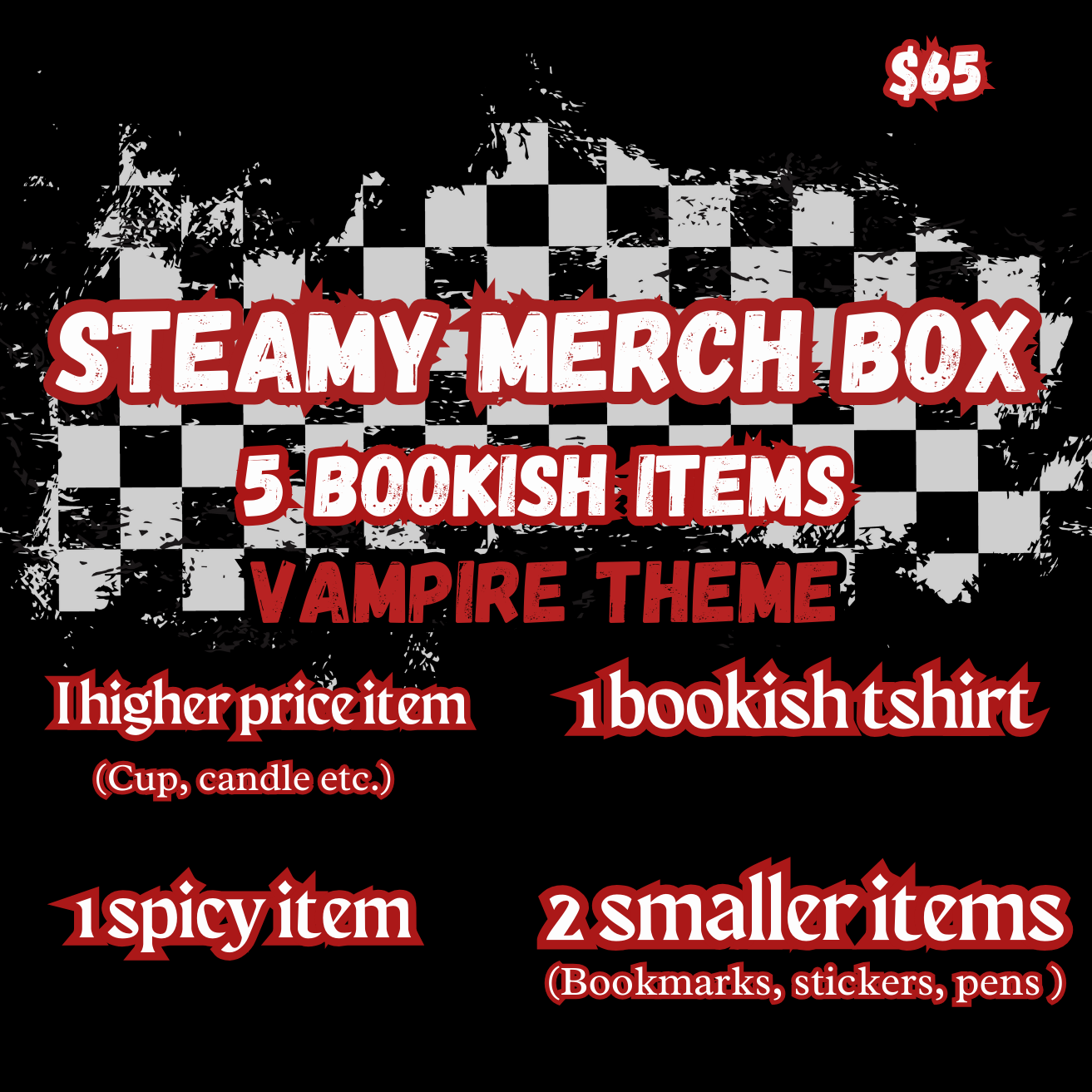 October INTERNATIONAL Merch box - level 1 Steamy