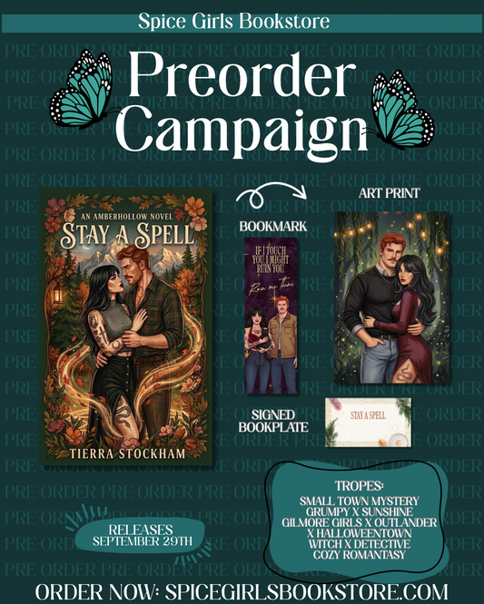 [Pre-Order + Incentives] Stay For A Spell by Tierra Stockham