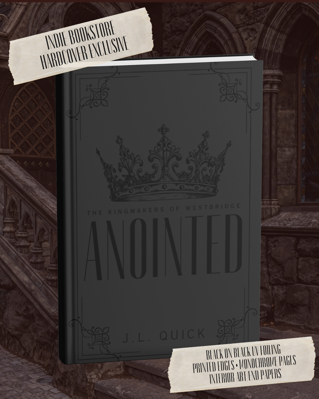 [Pre-Order + Incentives] Anointed by J L Quick