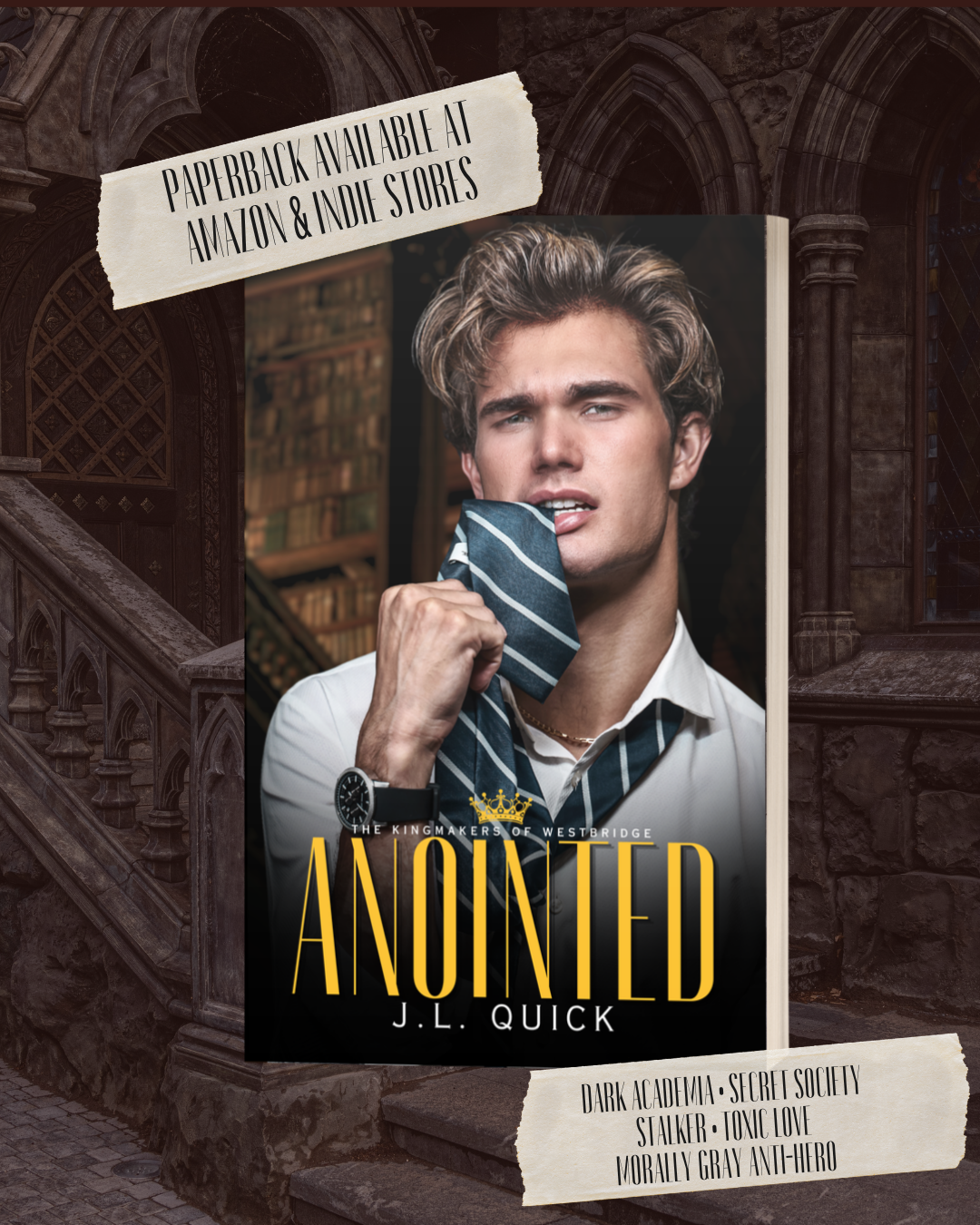 [Pre-Order + Incentives] Anointed by J L Quick