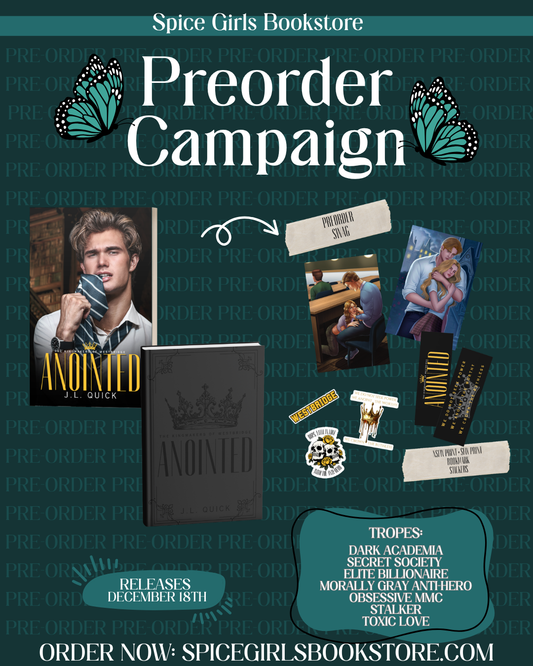 [Pre-Order + Incentives] Anointed by J L Quick