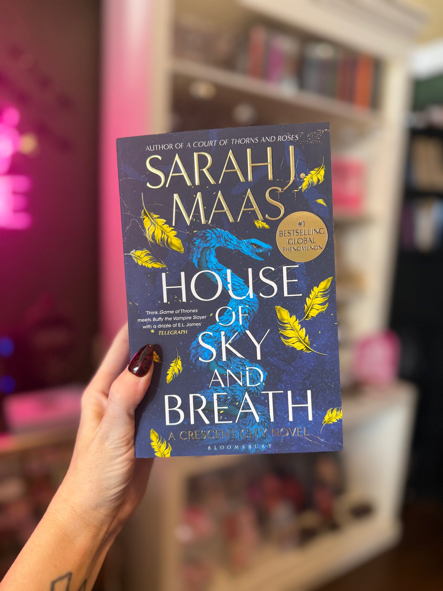 [UK Edition] House of Sky and Breath by Sarah J Maas (Book 2)