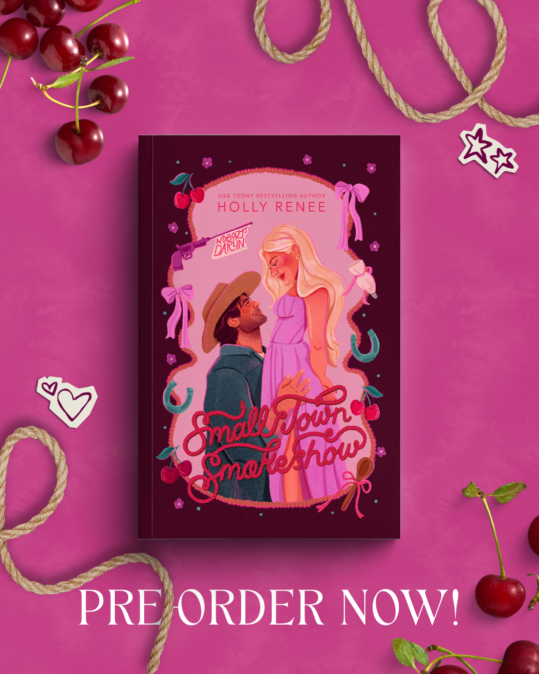 [Pre-Order][Signed] Smalltown Smokeshow (Deluxe Indie Exclusive) by Holly Renee (Calloway Ranch Series Book 2)