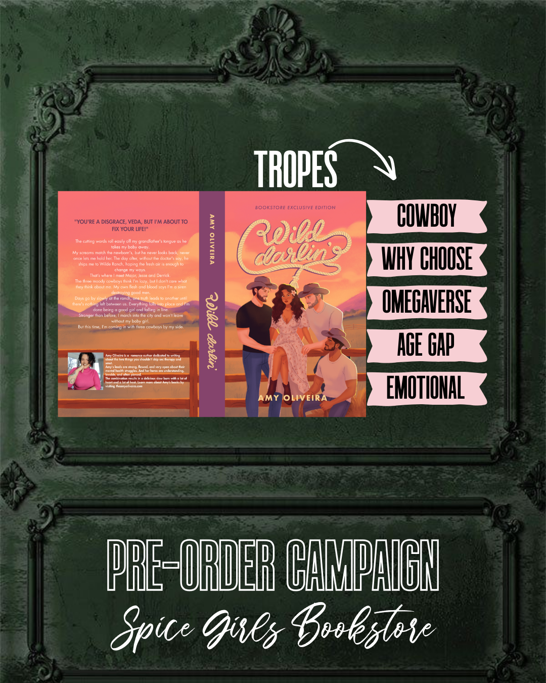 [Pre-Order][Signed+Swag] Wild Darlin by Amy Oliveira