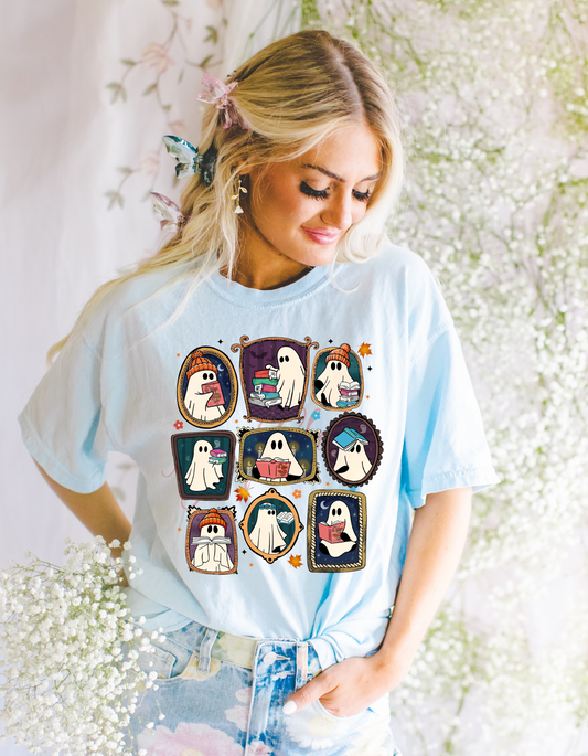 Reading Ghosts heavyweight t-shirt