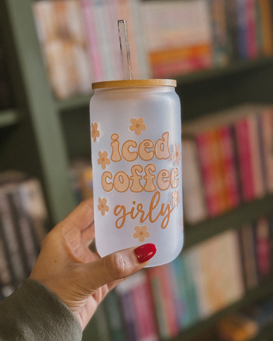 Iced coffee girly cup