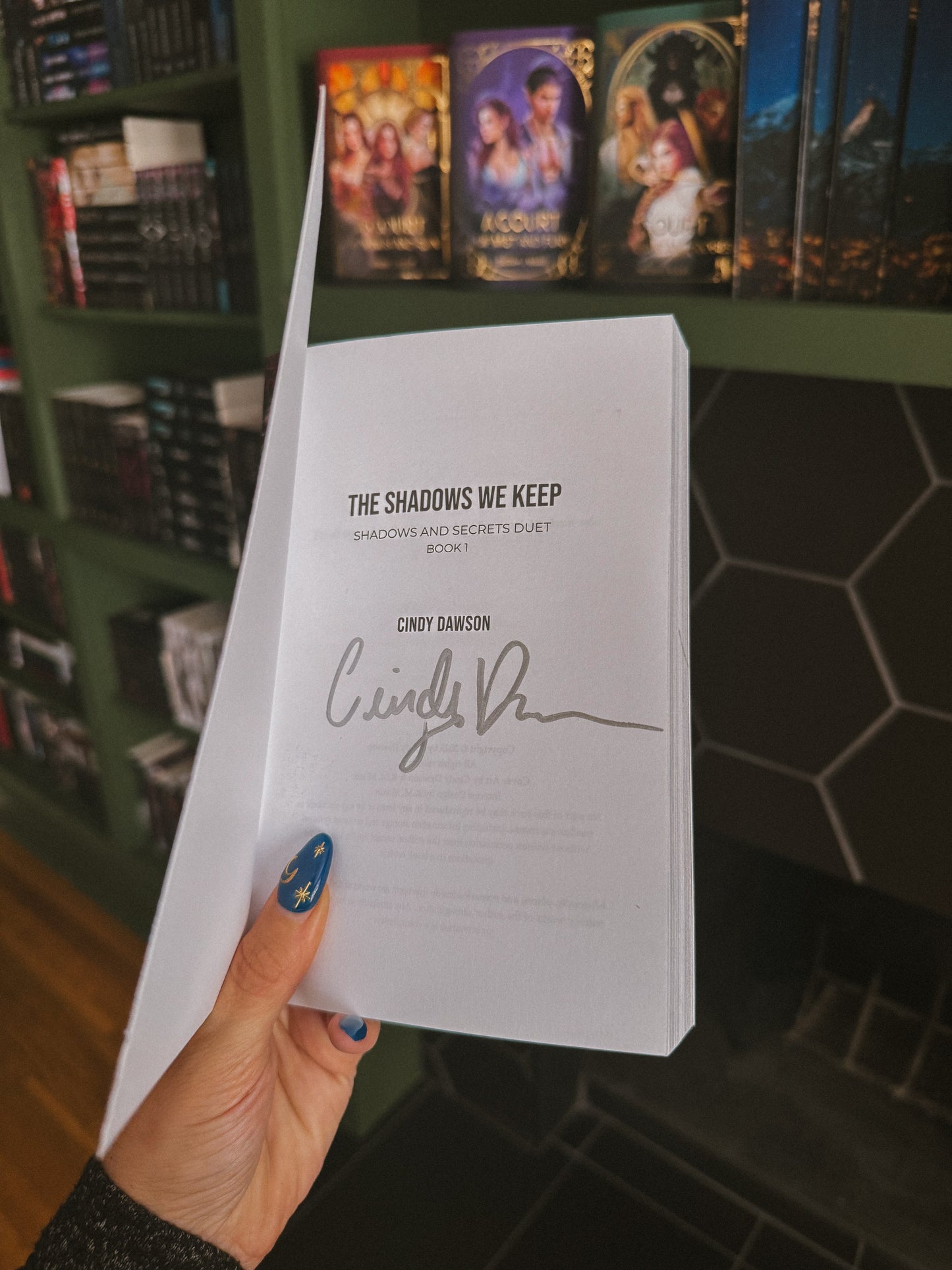 [Hand-Signed Copy+Art] The Shadows We Keep by Cindy Dawson