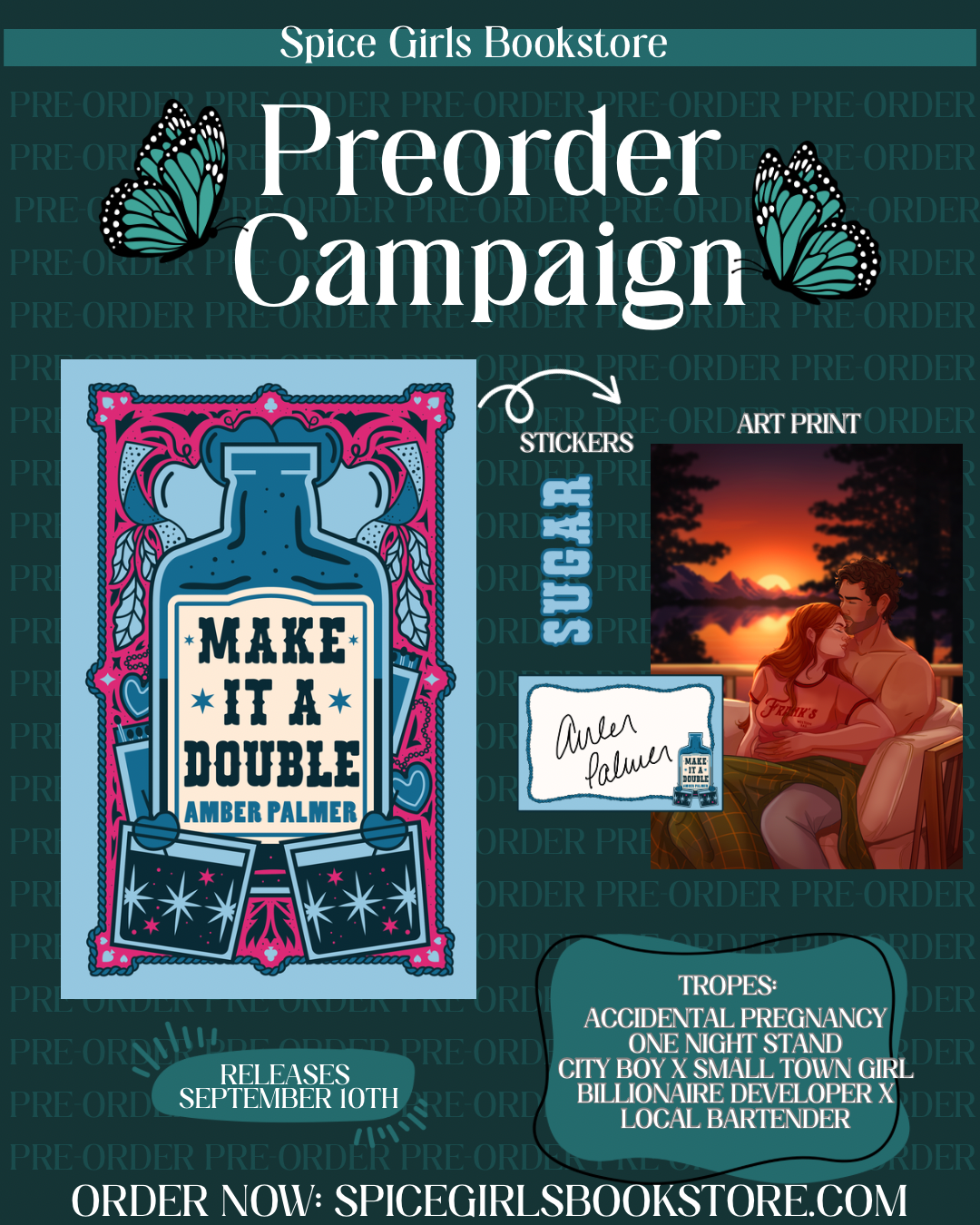 [Pre-Order+Incentives] Make It A Double by Amber Palmer