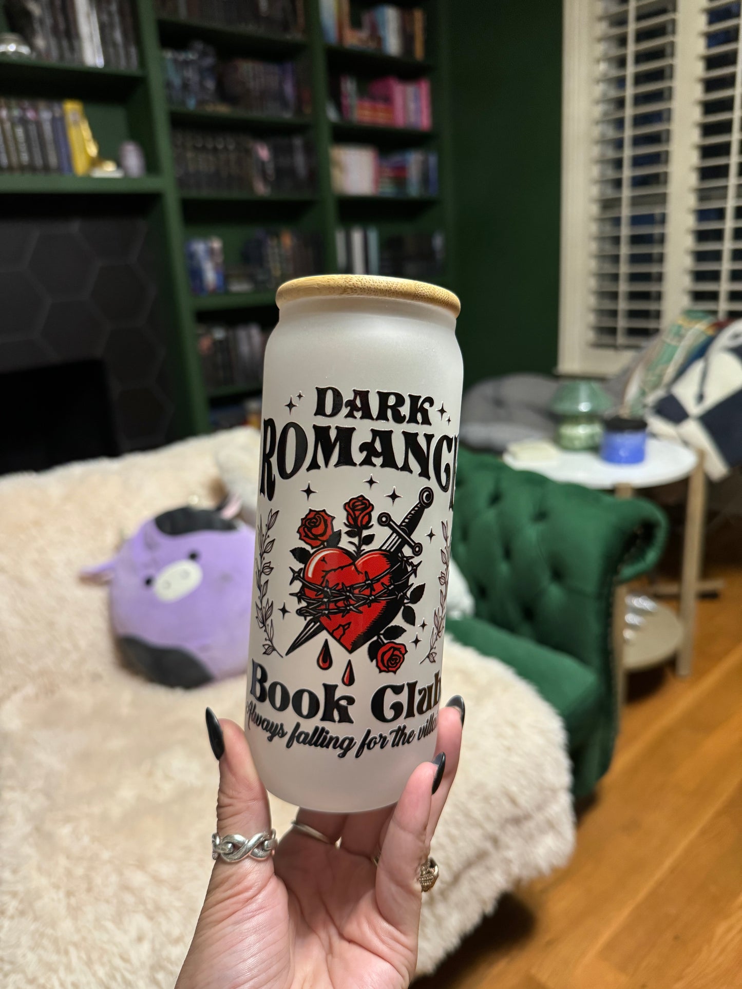 Dark romance book club cup