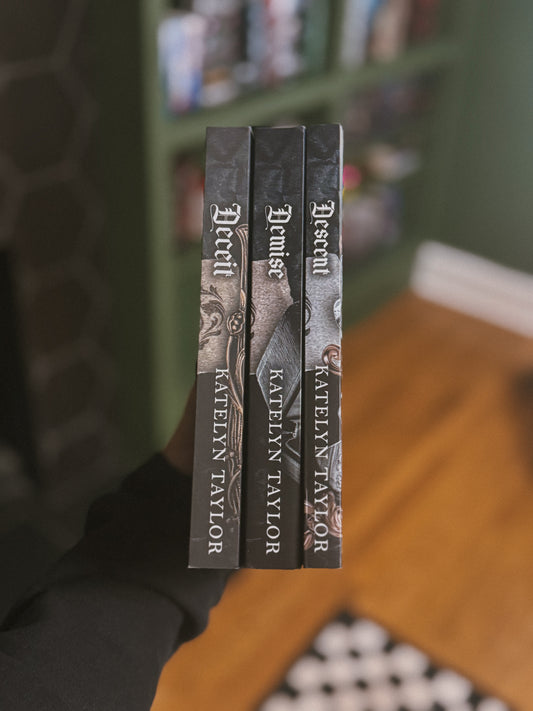 [Signed Bookplate] Gallows Hill Trilogy by Katelyn Taylor (Gallows Hill Books 1-3)