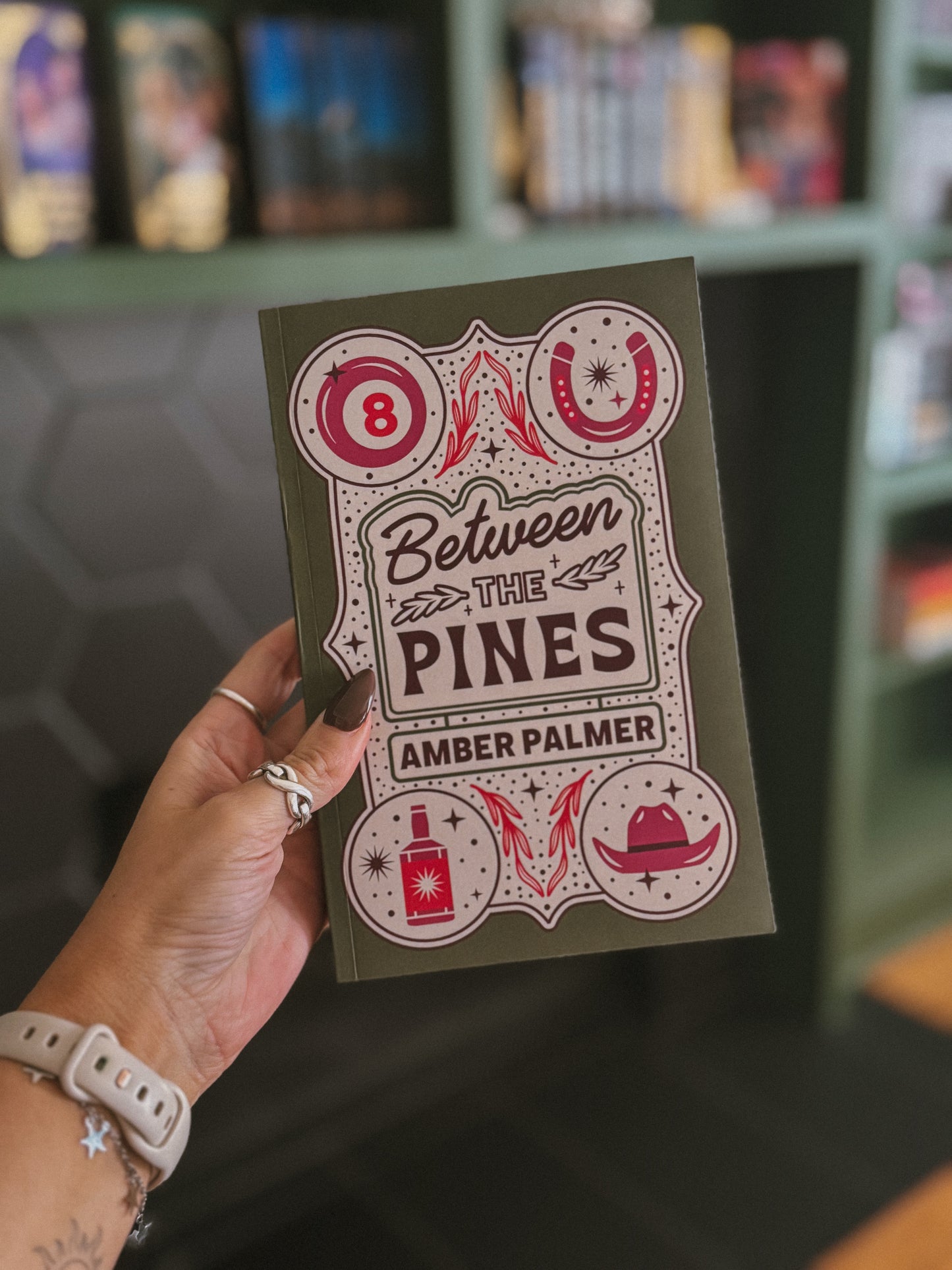 [Hand Signed + Art] Between the Pines by Amber Palmer (Black Springs Ranch Book 1)