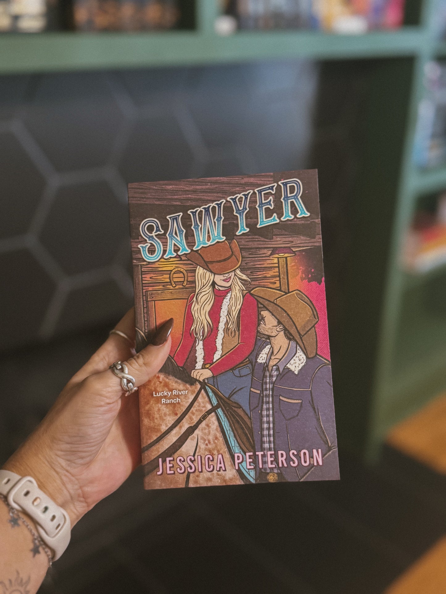 Sawyer by Jessica Peterson (Deluxe Edition) (Lucky River Ranch Book 3)