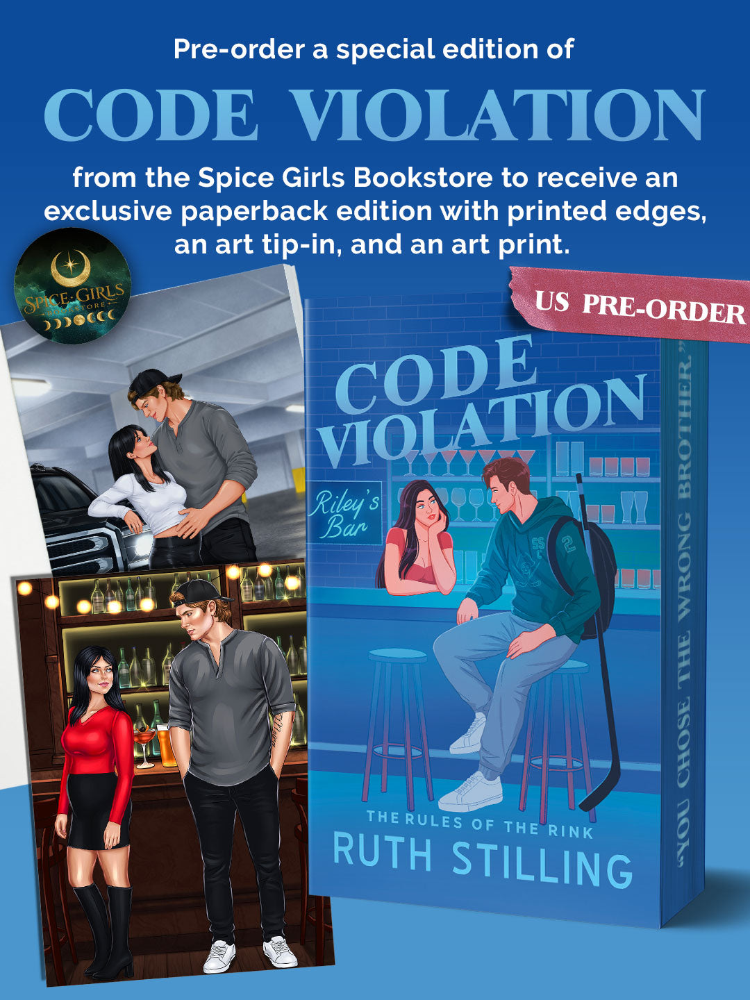 [Pre-Order+Incentives] Code Violation by Ruth Stilling (Deluxe Edition)