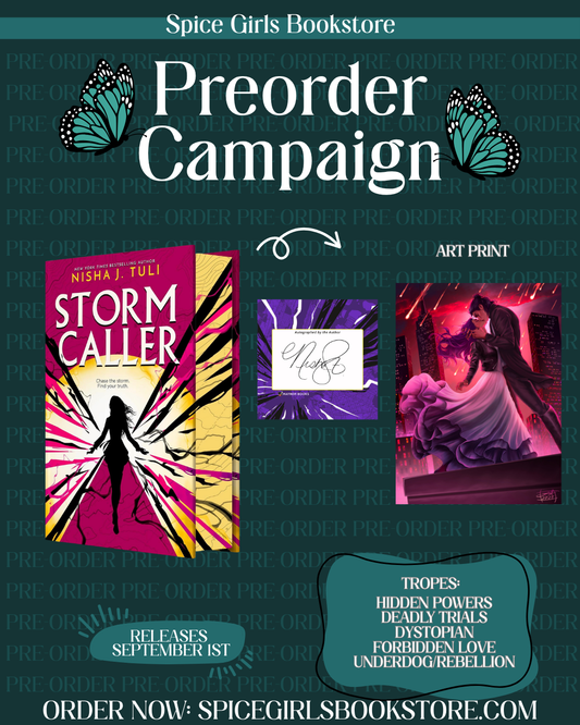[Pre-Order+Incentives] Storm Caller by Nisha J Tuli (Deluxe Limited Edition