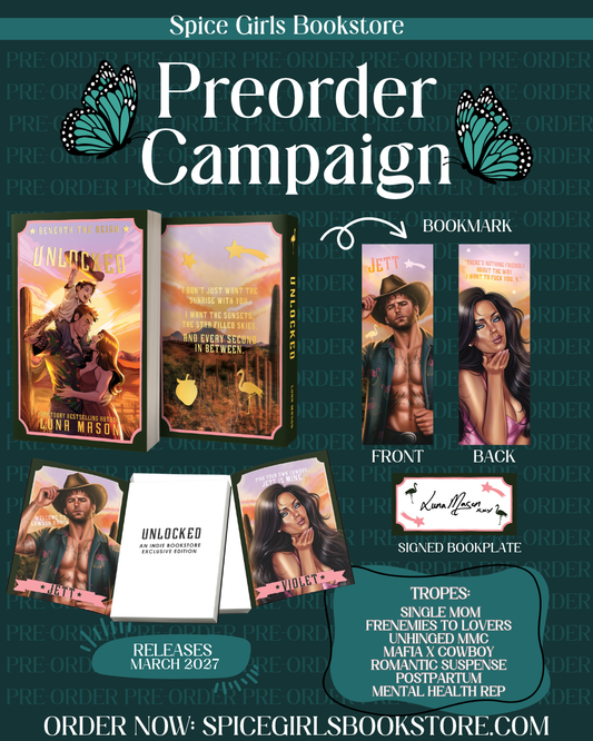 [Pre-Order] [Indie Exclusive] Unlocked by Luna Mason