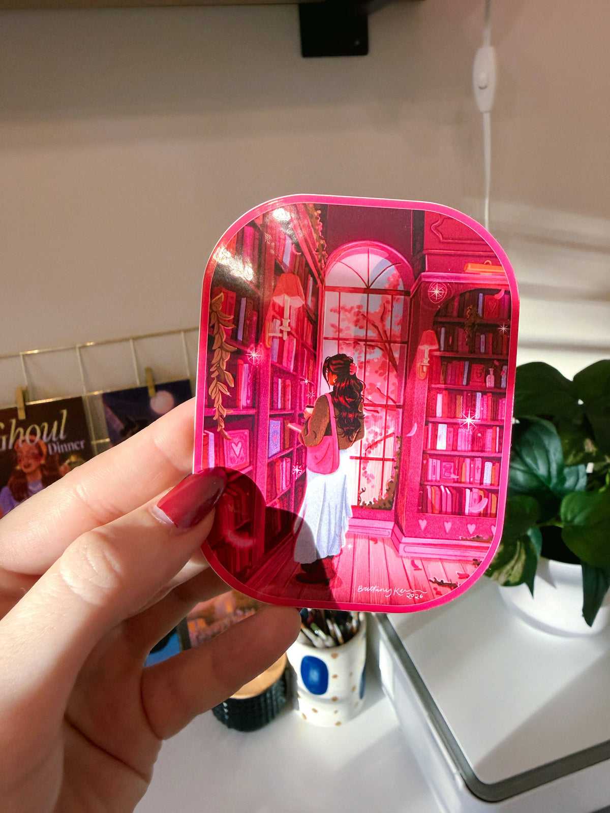 Romance Bookstore Sticker