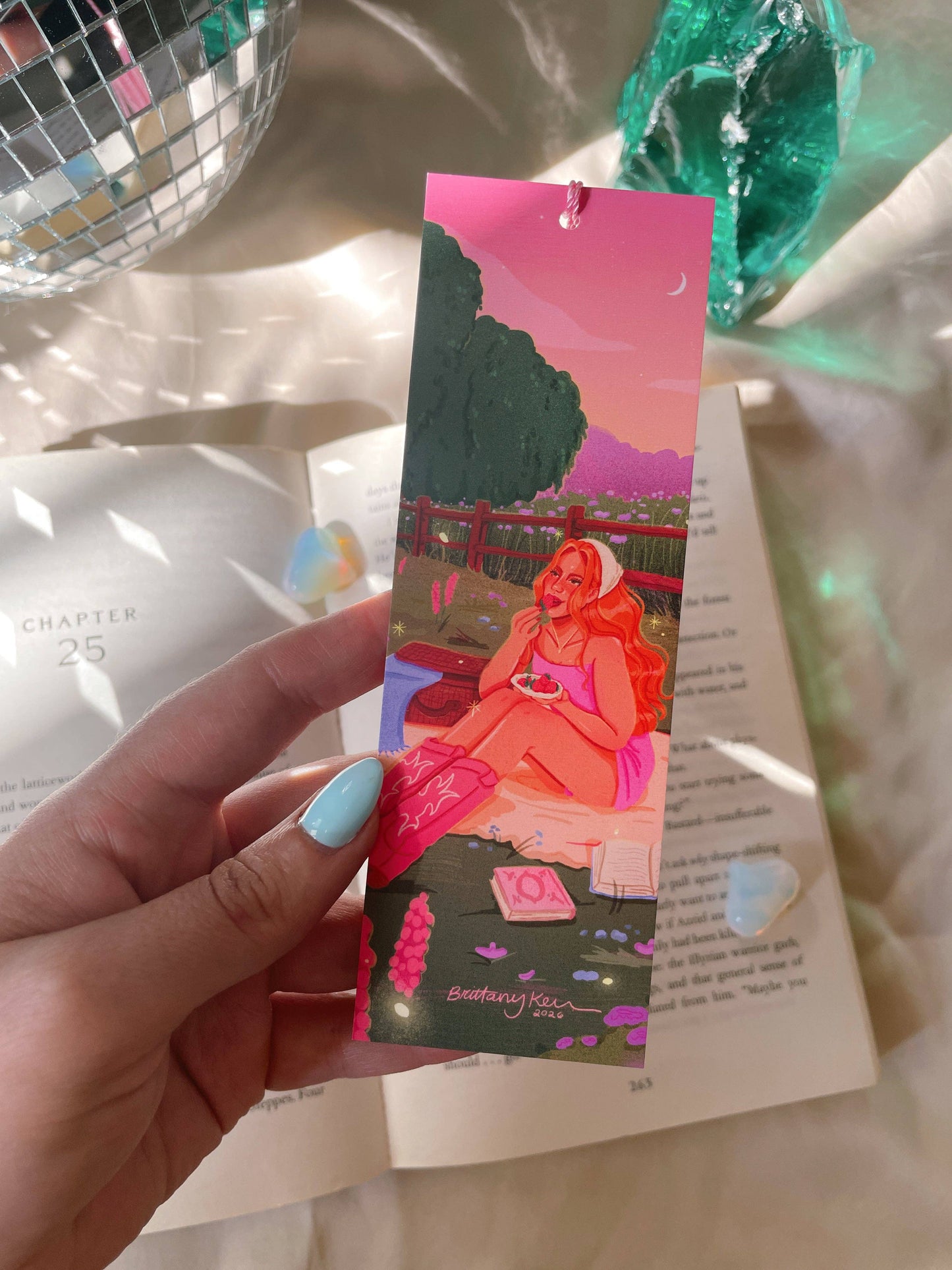 Strawberry Patch Bookmark