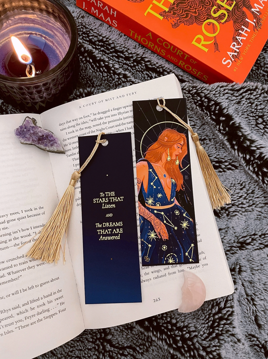 Feyre Gold Foil Bookmark