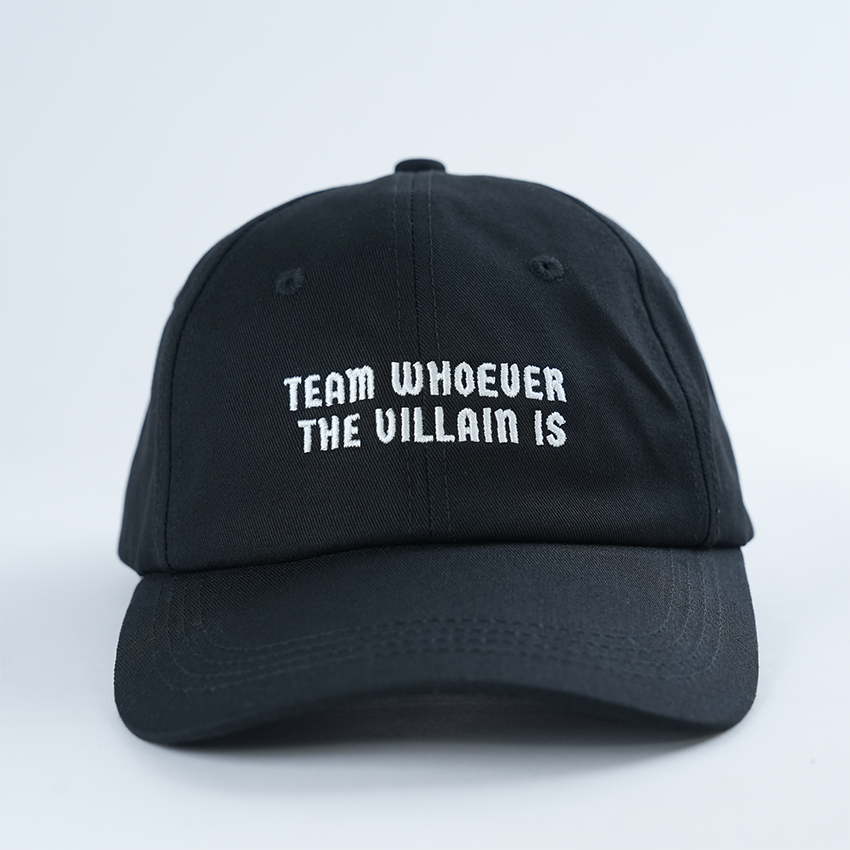 Team Villain 🧛 Bookish Baseball Hat