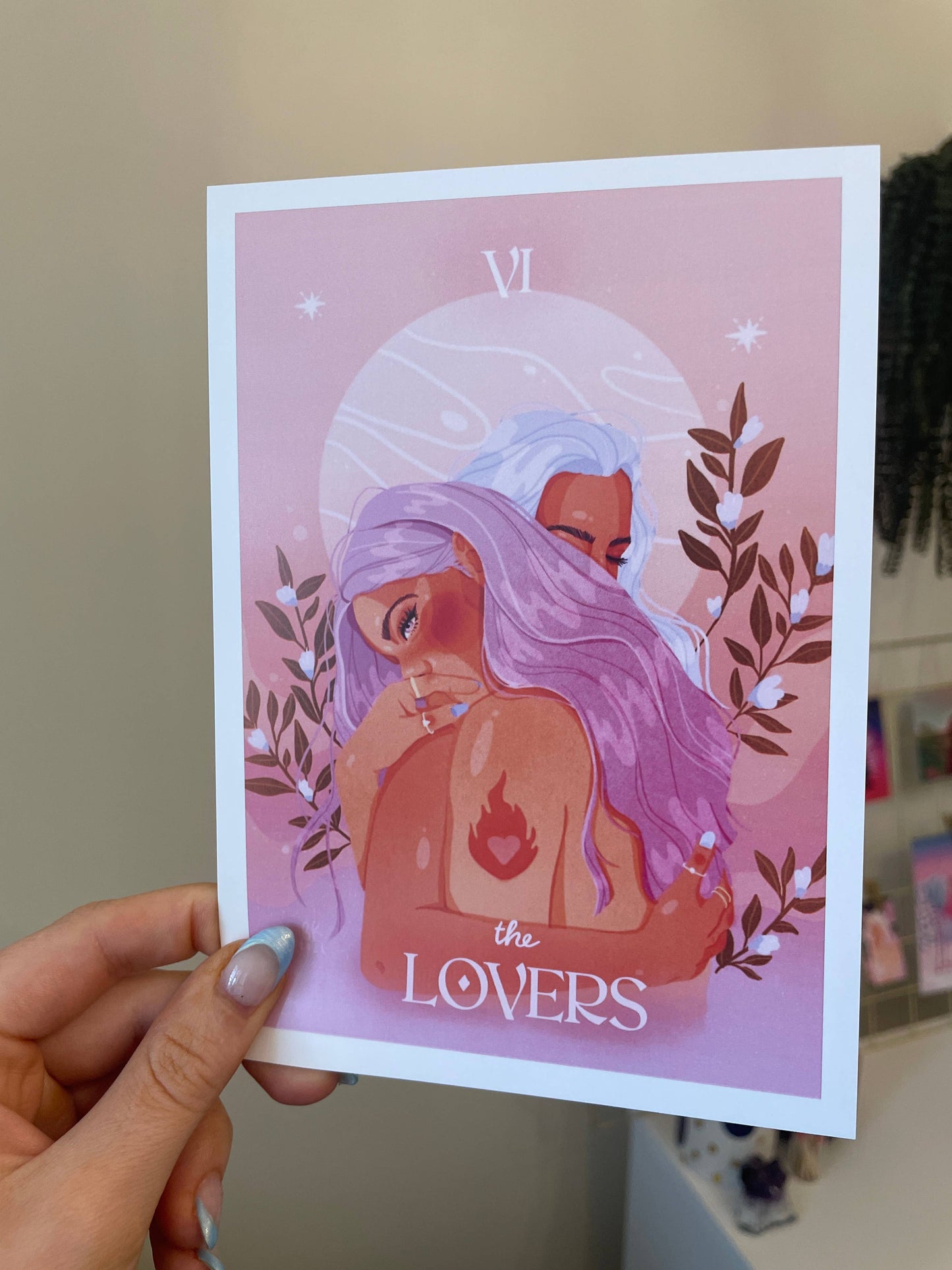 The Lovers Tarot Print