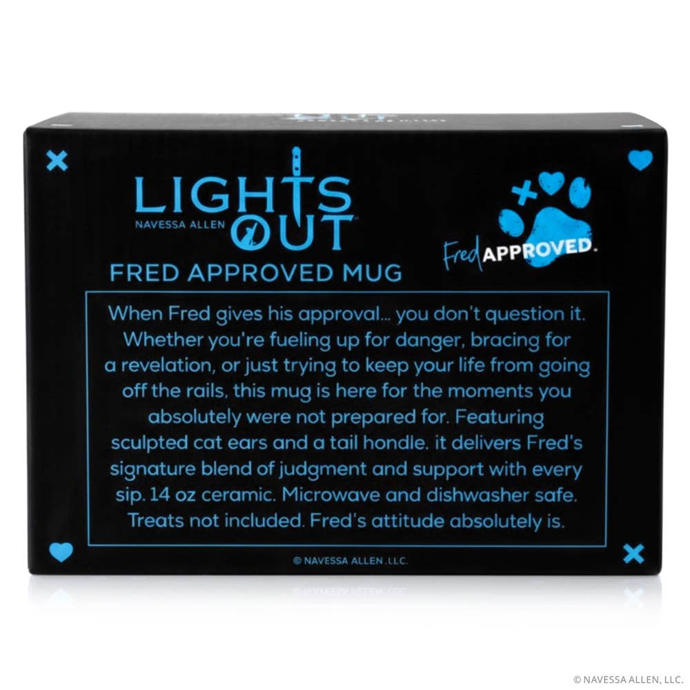 Lights Out: Fred Approved Mug