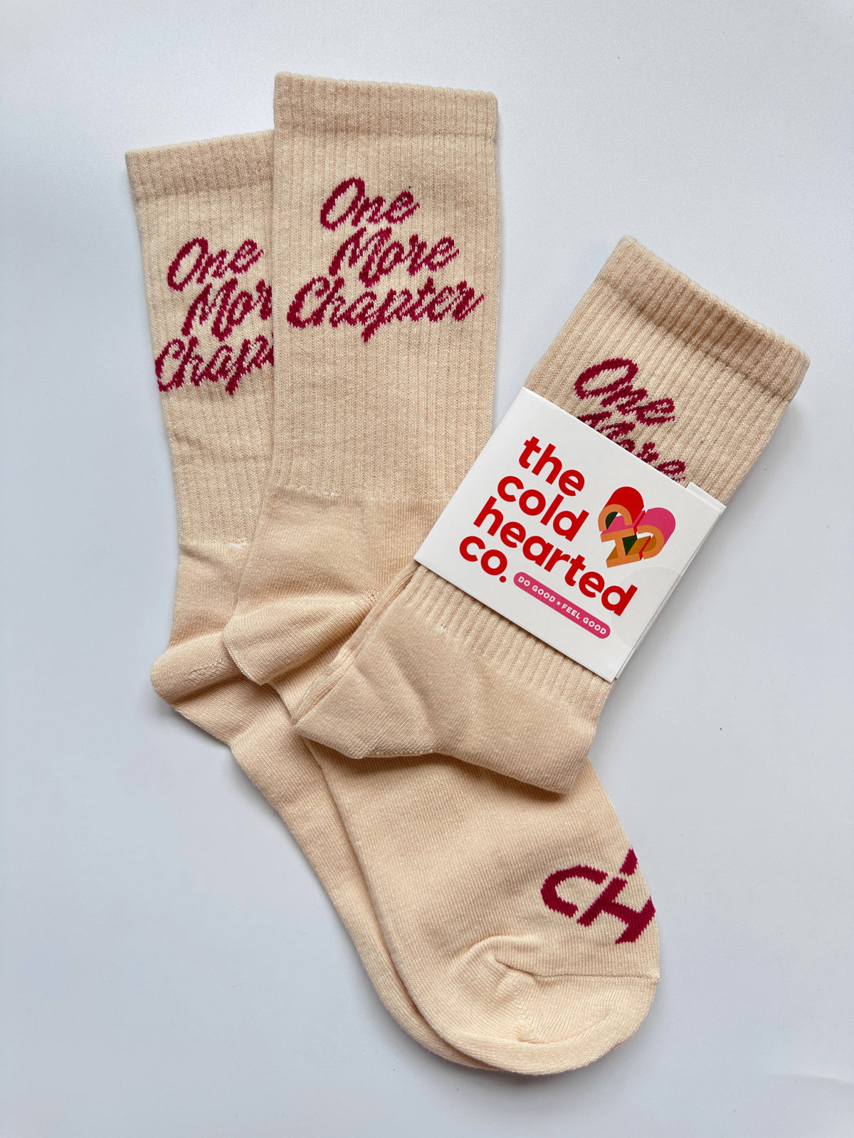 One More Chapter Cute Reading Socks
