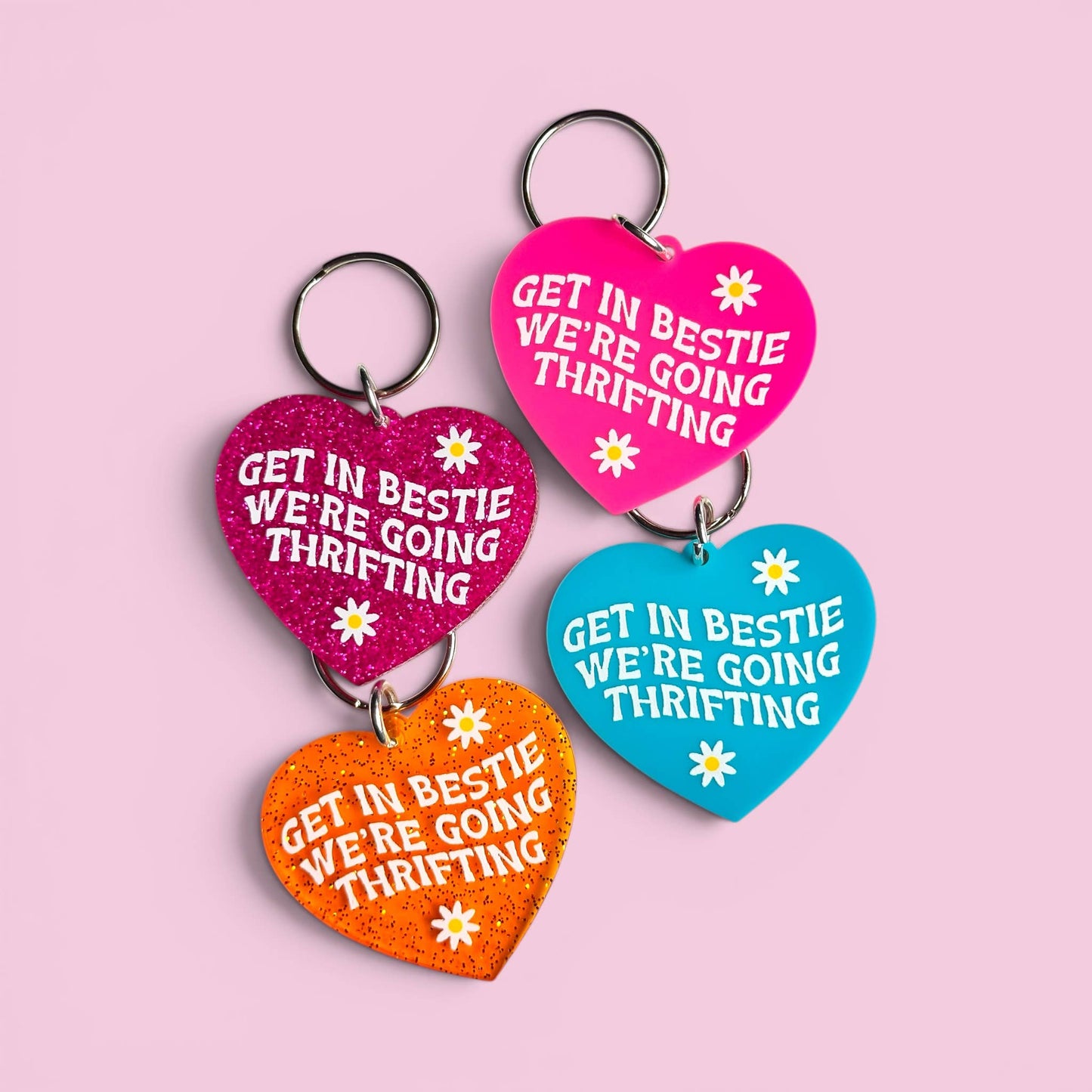 Get in Bestie, We're Going Thrifting - Keychain or Magnet!