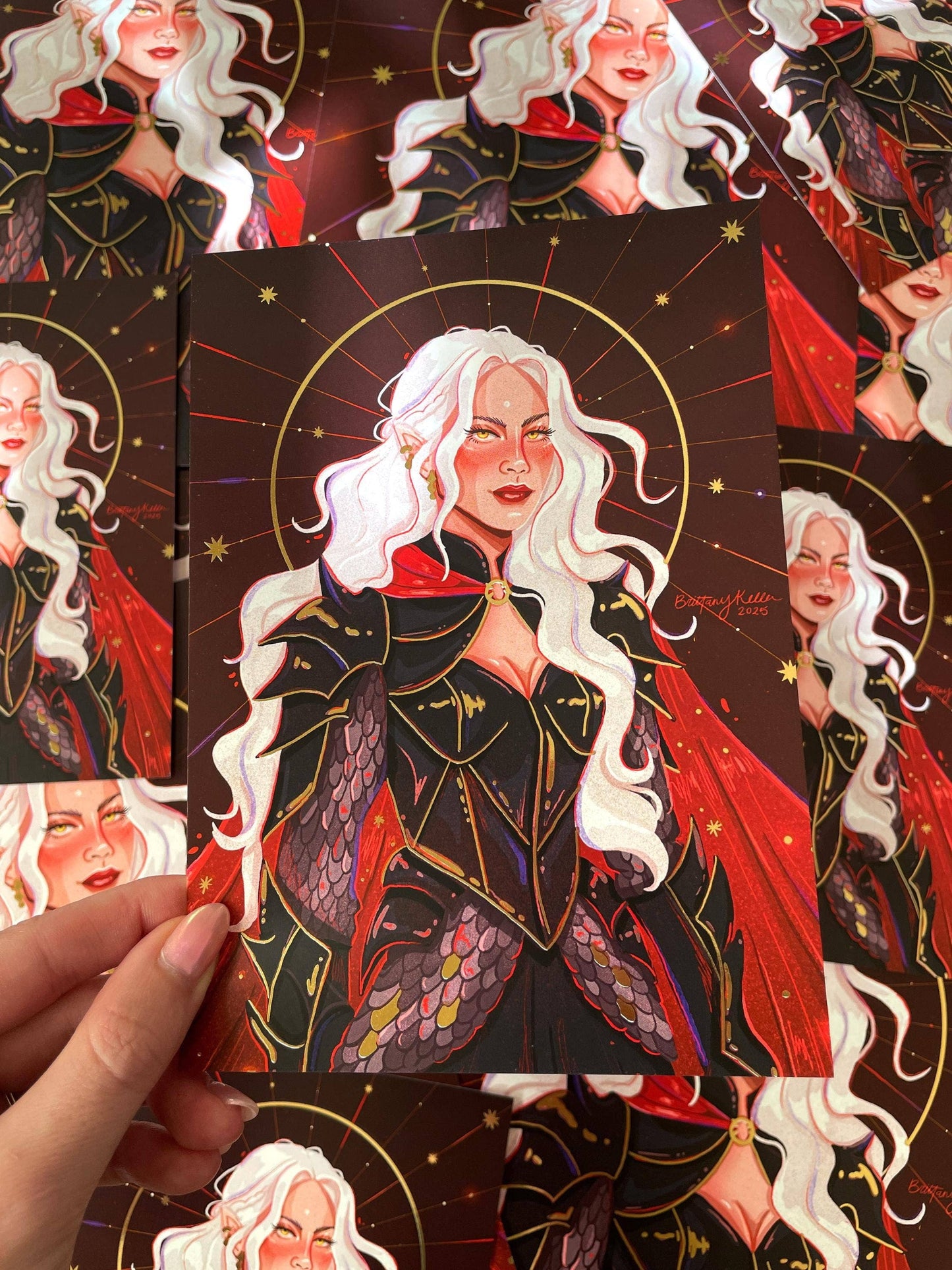 Manon *Gold Foil Print*