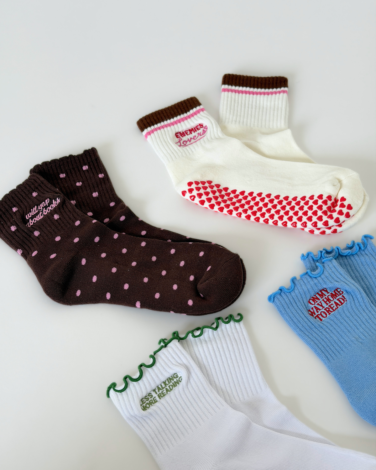Book Lover Socks | Bookish Quote Socks | Reader Favorites