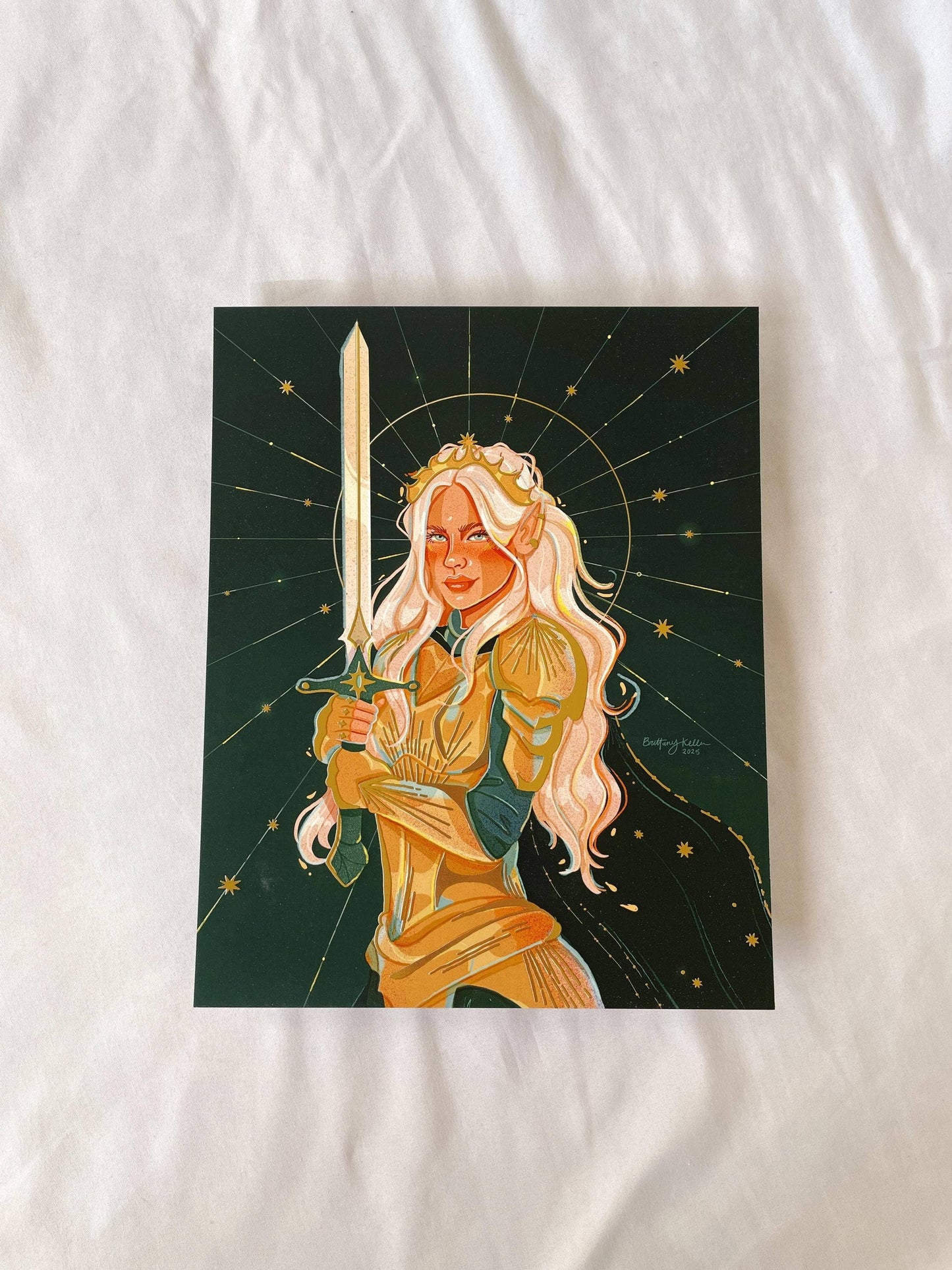 Aelin *Gold Foil Print*