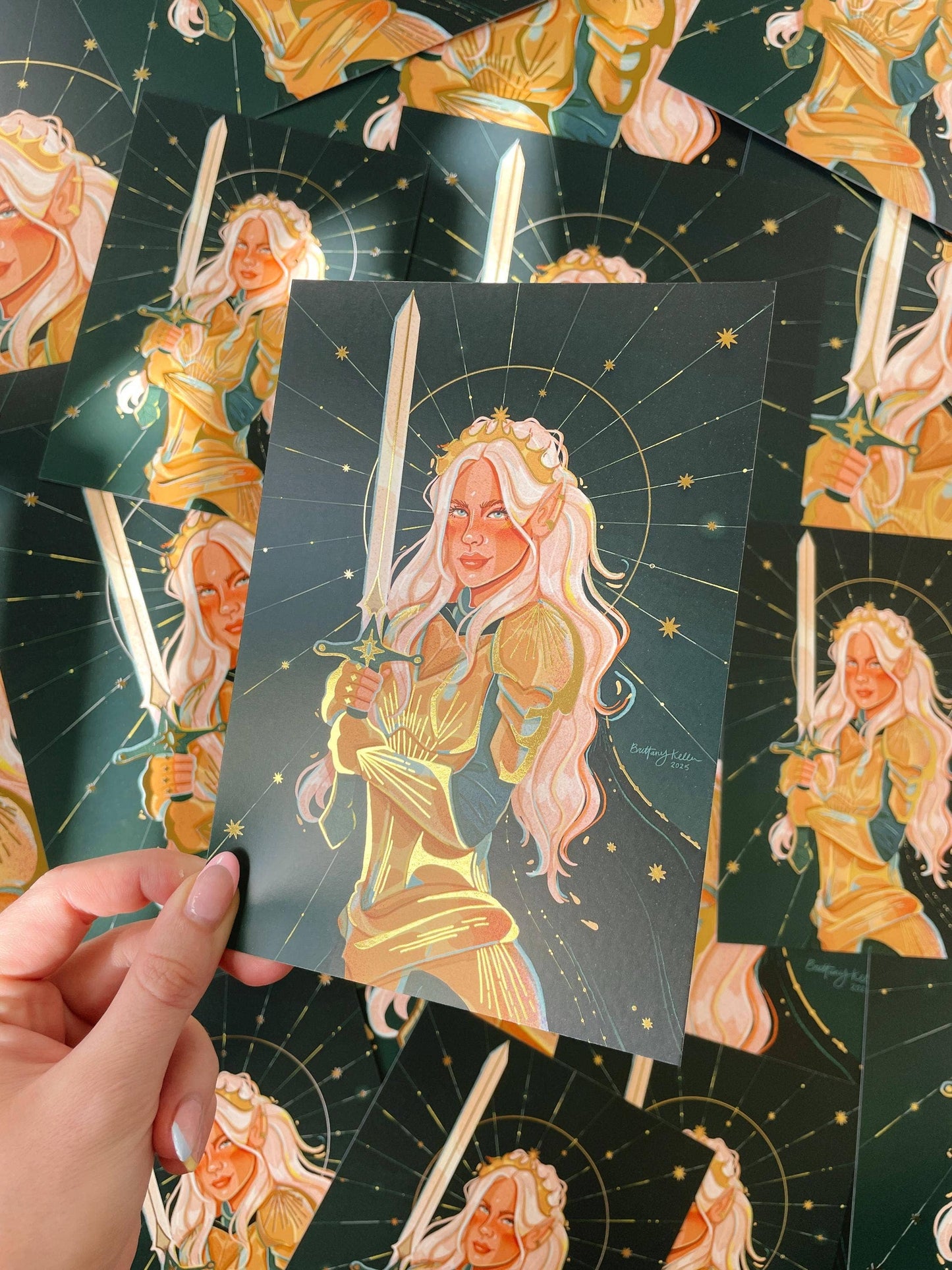 Aelin *Gold Foil Print*