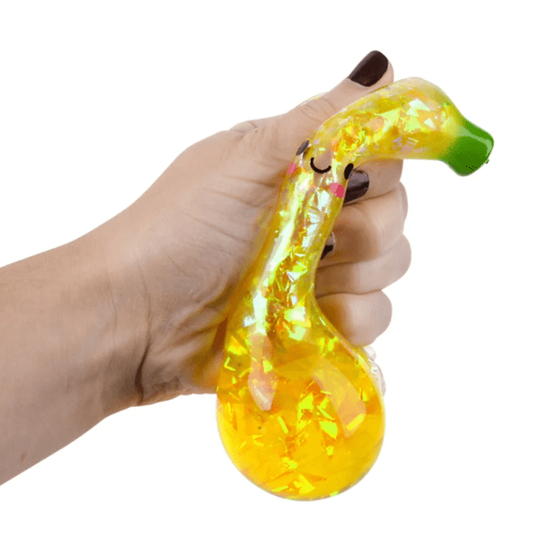 Squishy Glitter Banana