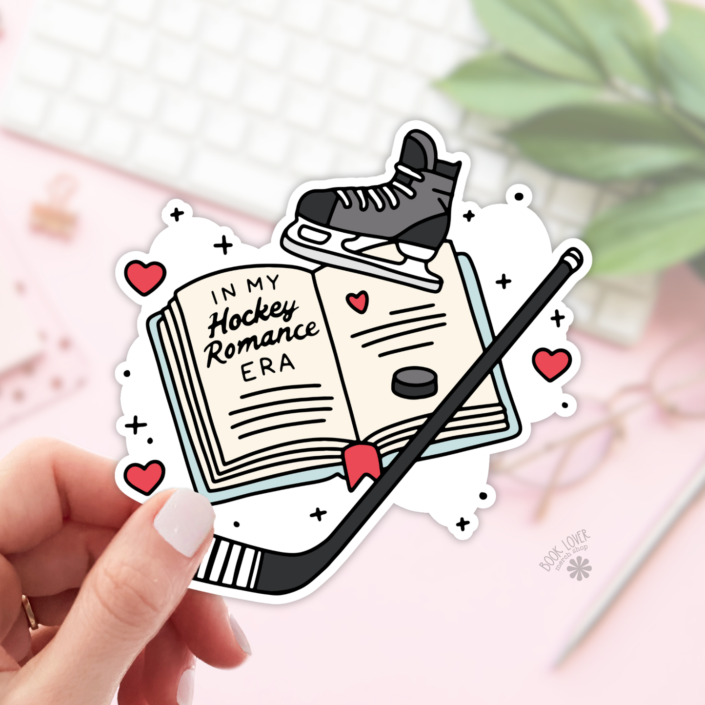 In My Hockey Romance Era Stickers / Bookish Stickers