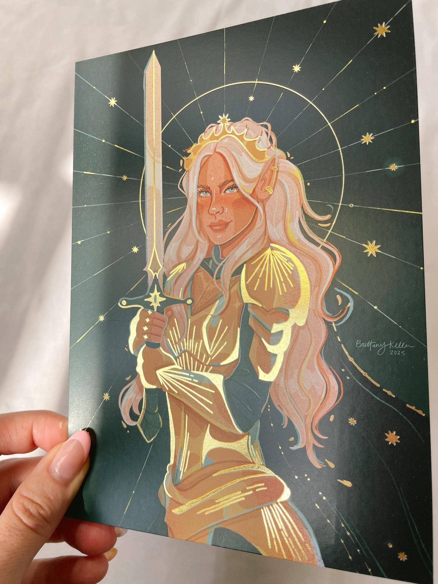 Aelin *Gold Foil Print*