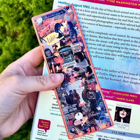 Gilmore Girls Fall Collage Bookmark