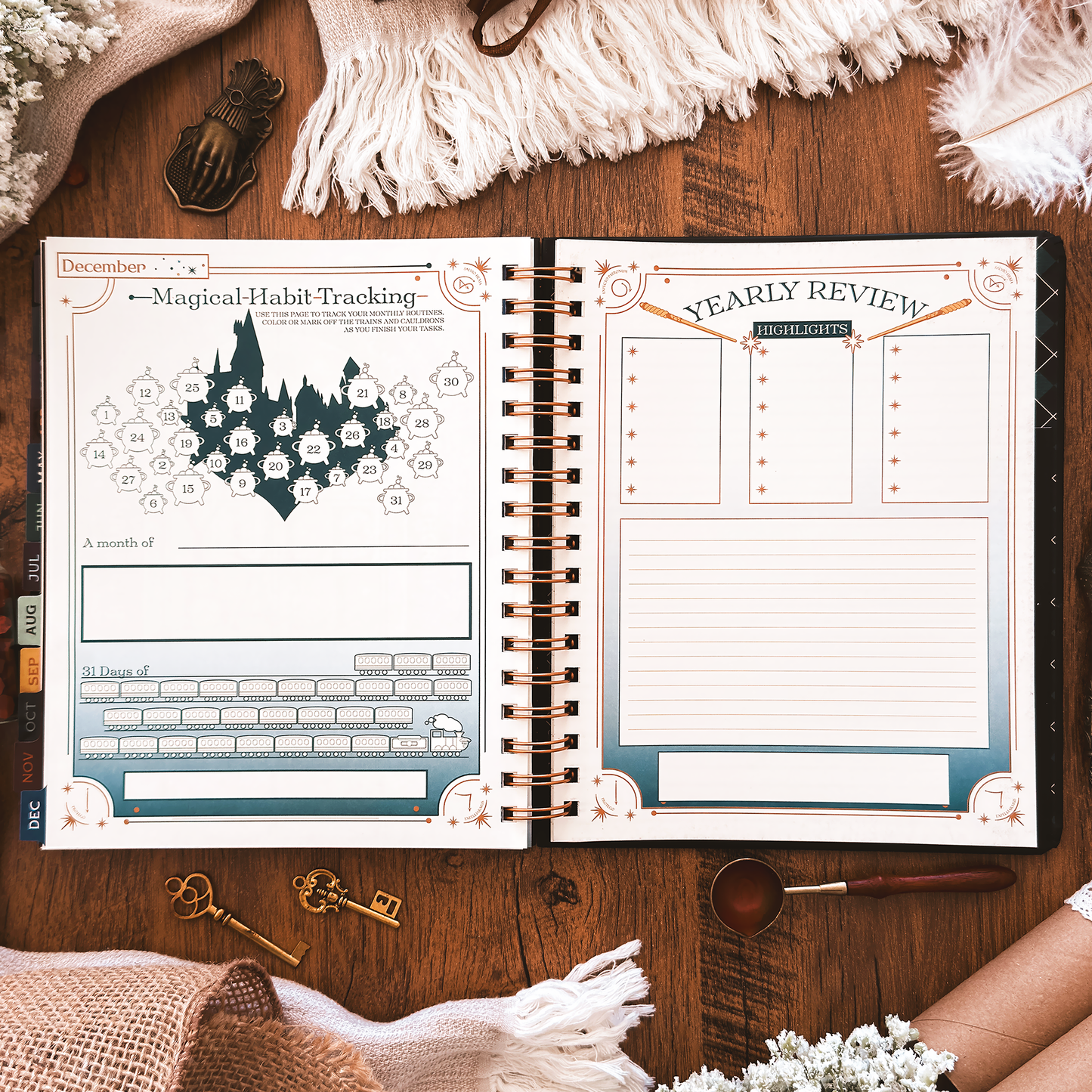 Harry Potter Return to Hogwarts 2027 Weekly Planner, Personal Organizer