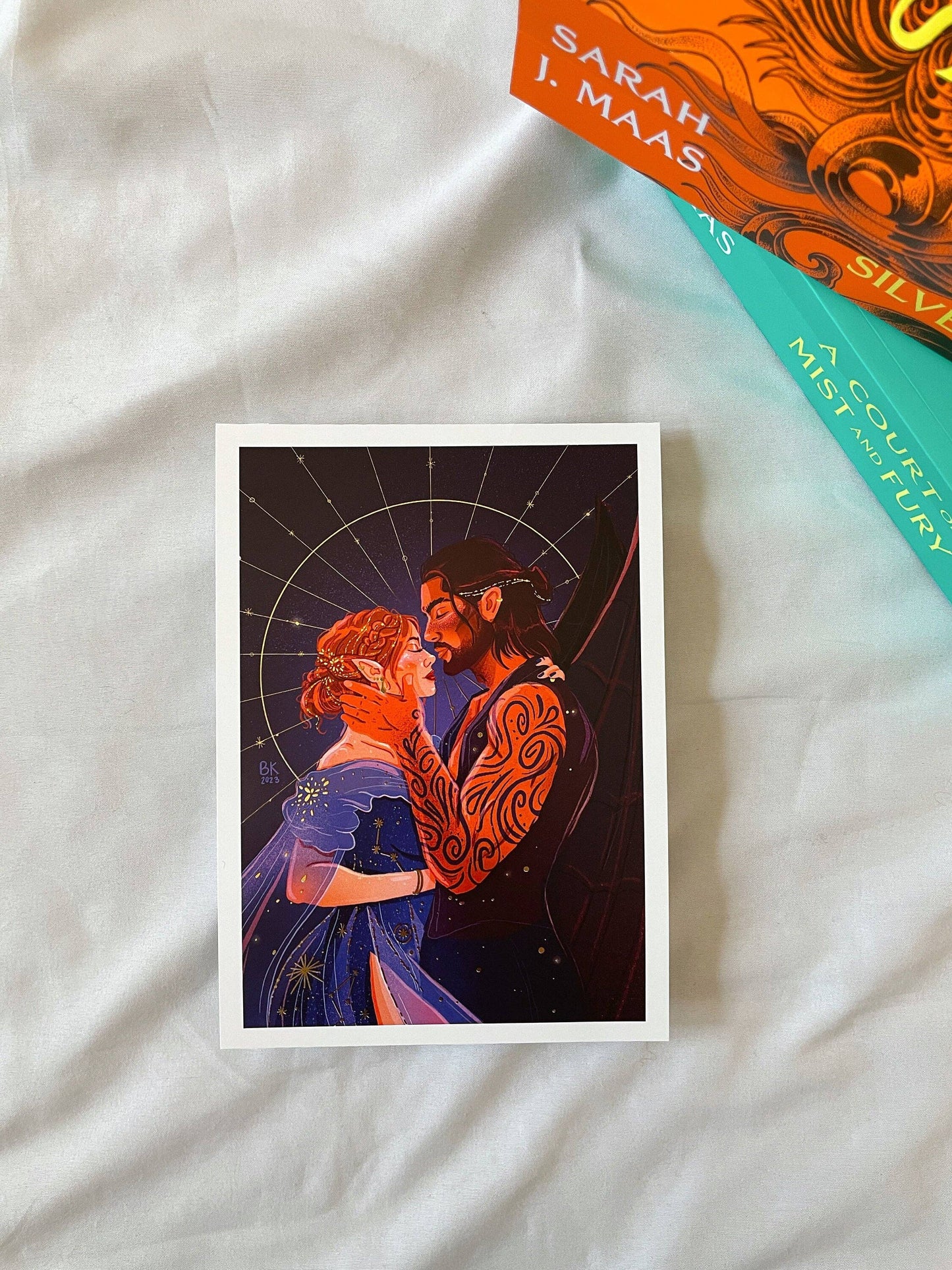 Ember & Steel *Gold Foil Print*