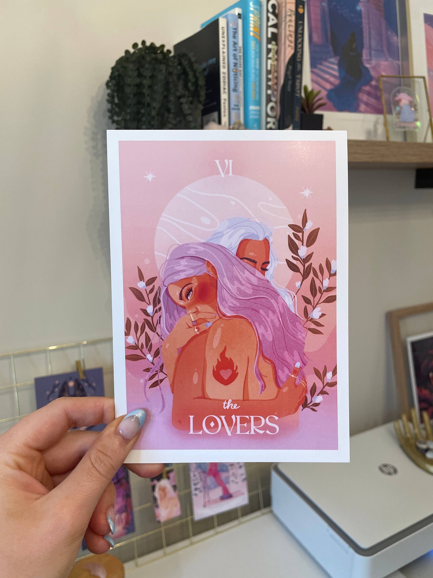 The Lovers Tarot Print