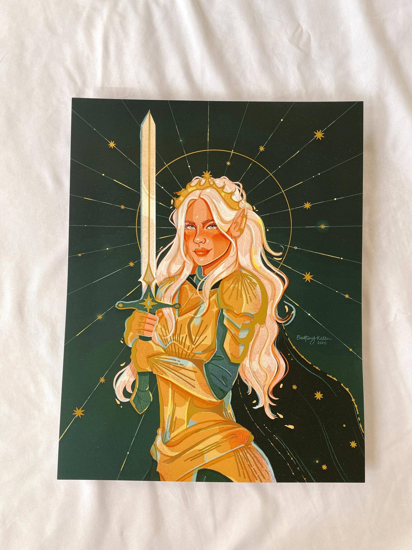 Aelin *Gold Foil Print*
