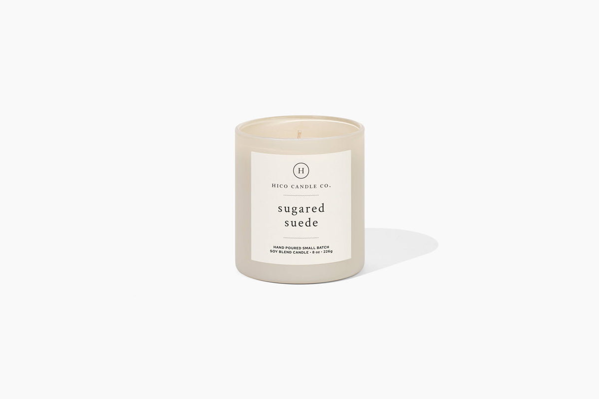 Sugared Suede - 8oz. Candle