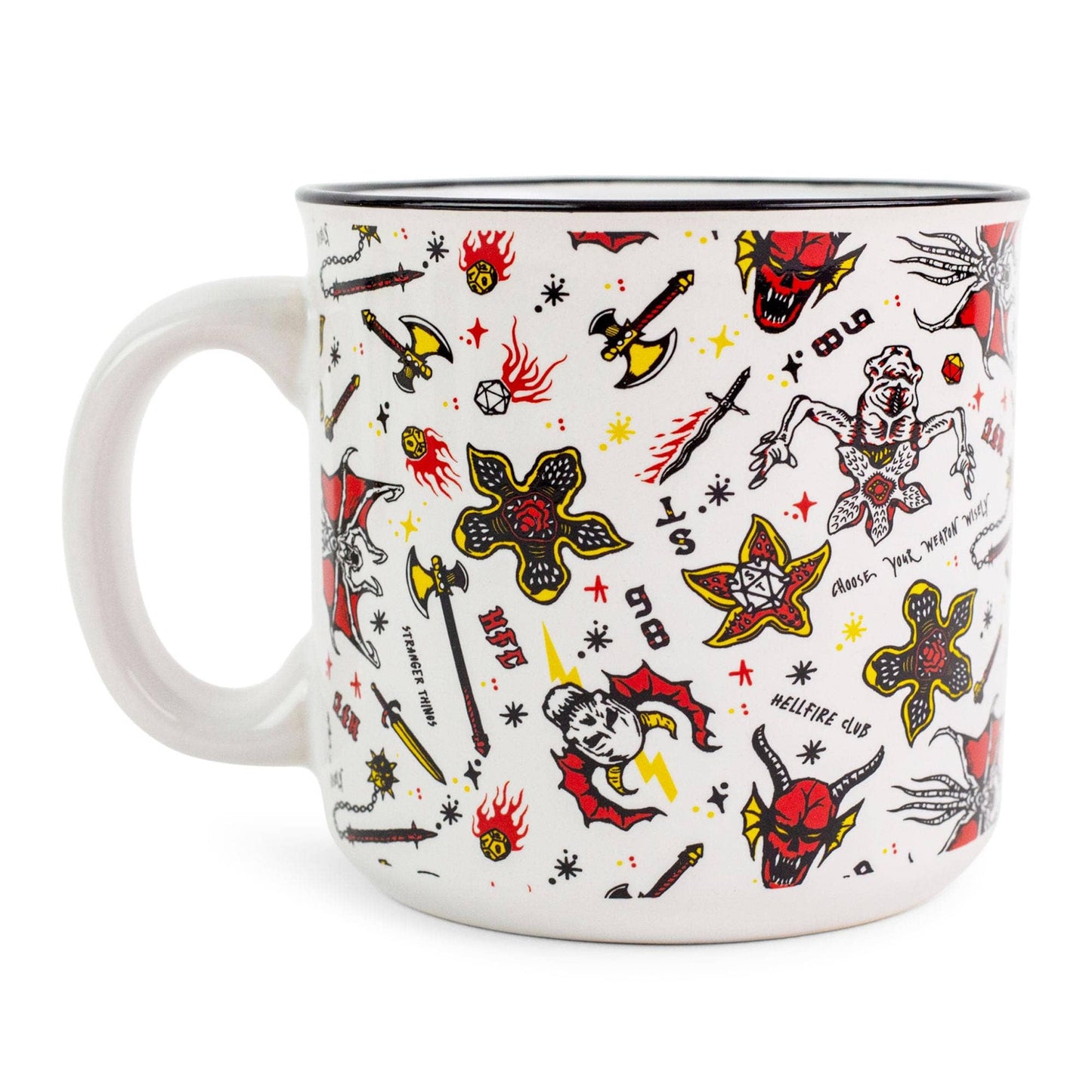 Stranger Things Hellfire Club 20oz Camper Mug