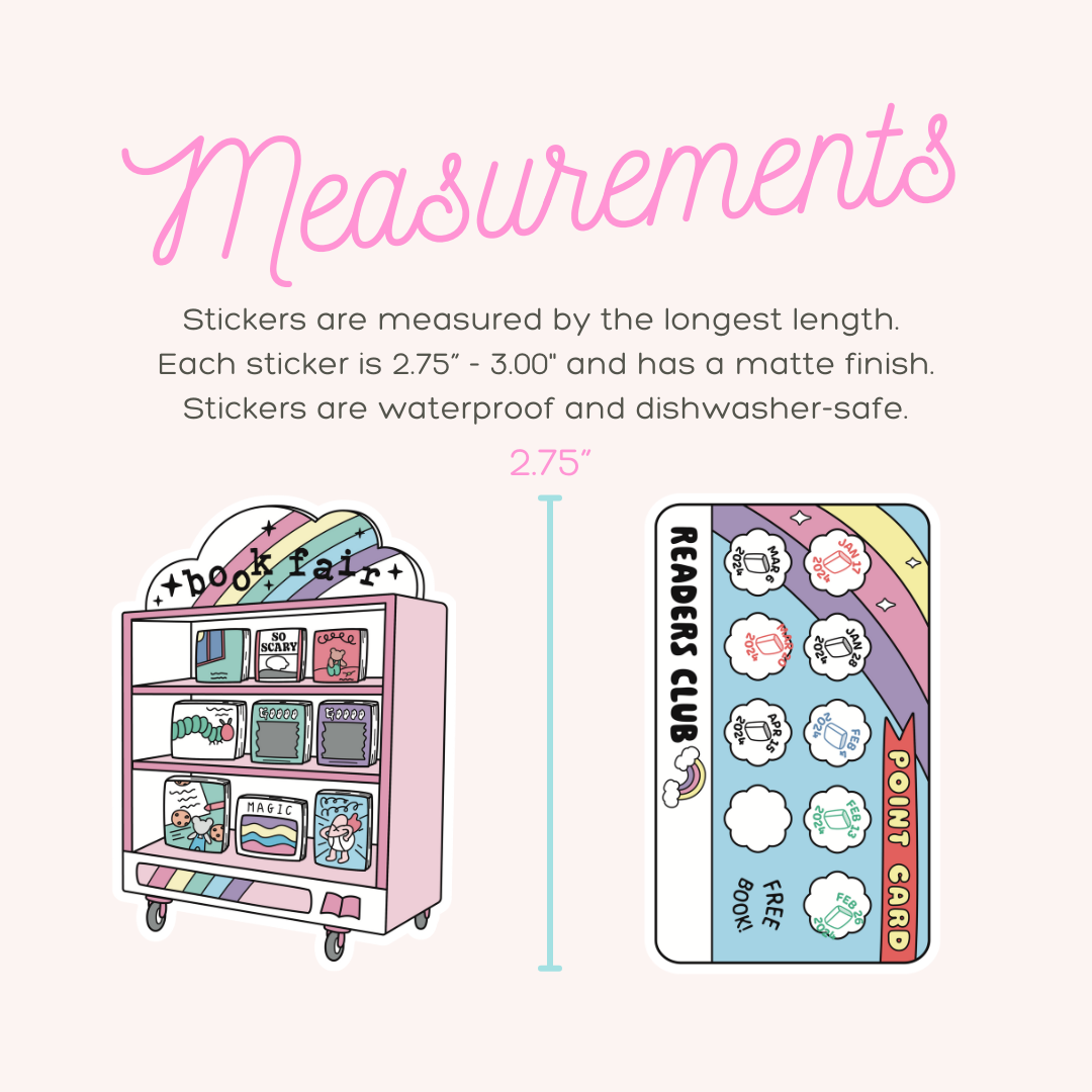 Tis the Season to be Reading Sticker