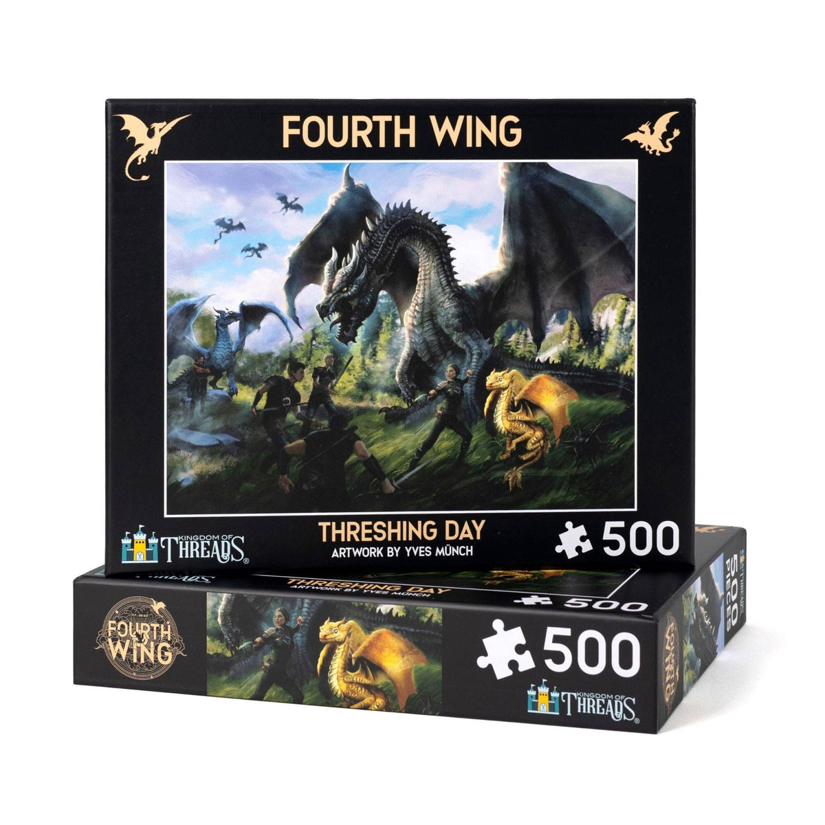Threshing Day 500-Piece Puzzle | Fourth Wing