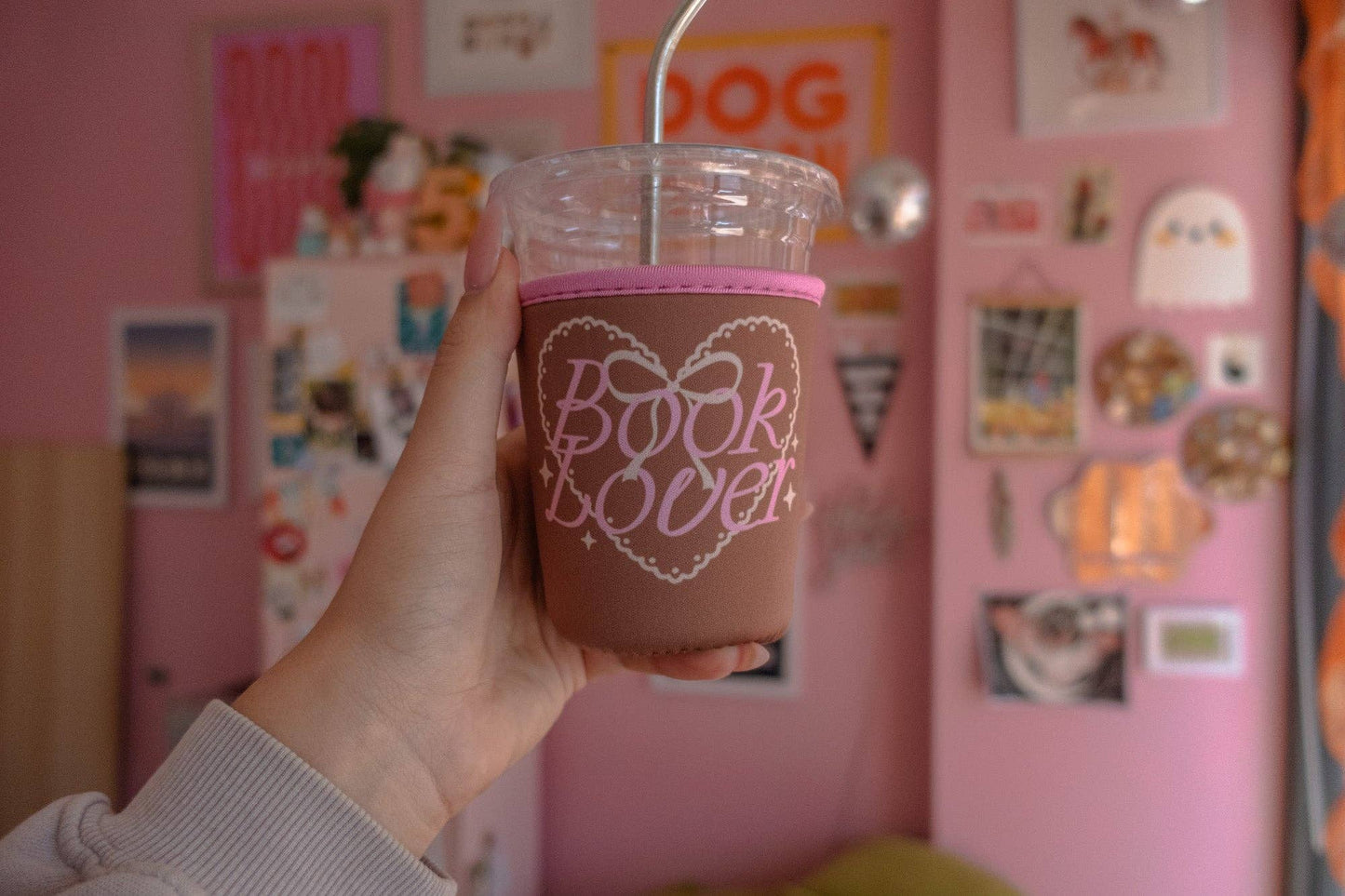 Book Lover [brown] Coffee Sleeve