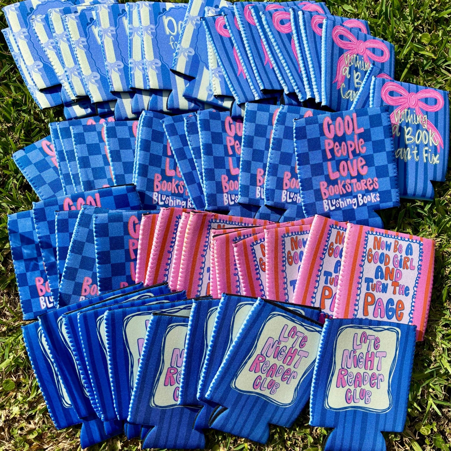 Smut club official members koozies for bookstores