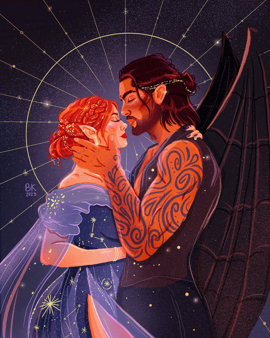 Ember & Steel *Gold Foil Print*