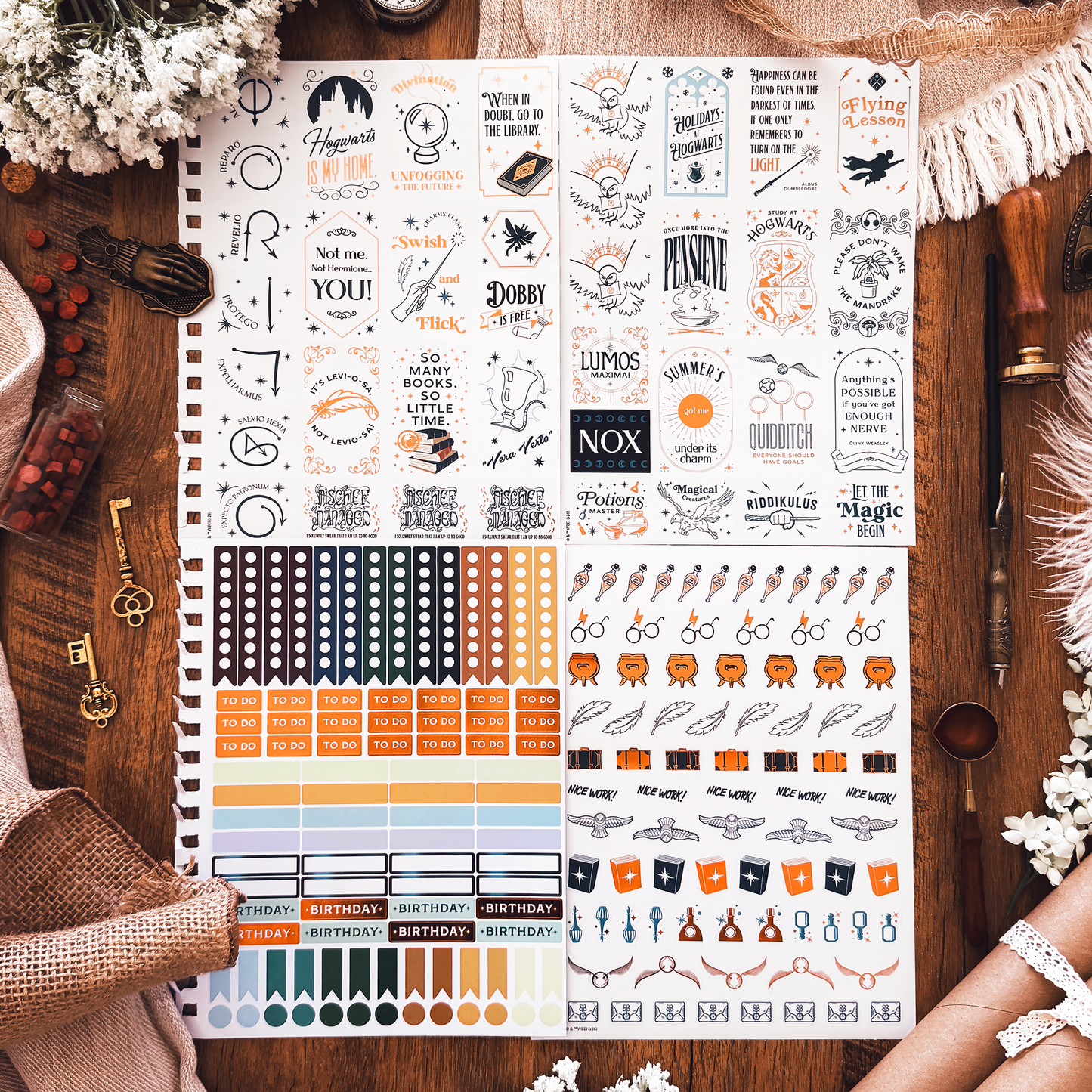 Harry Potter Return to Hogwarts 2027 Weekly Planner, Personal Organizer