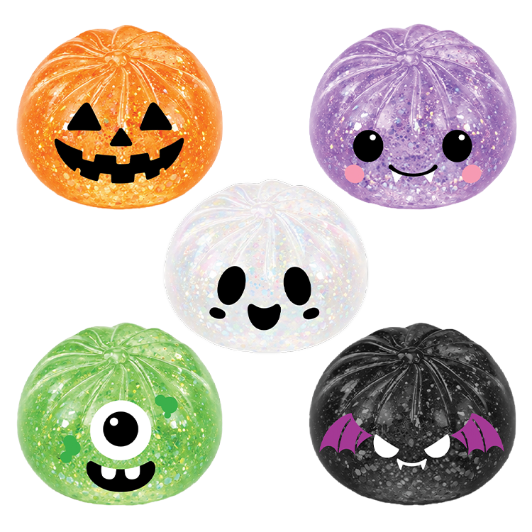 Fun Doh Petite Spooky Halloween Squishy Dumpling- 12/Display